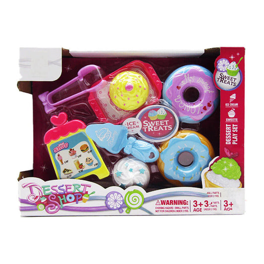 Dessert Shop Dessert Play Set – Ice Cream - 8pcs - No:6656