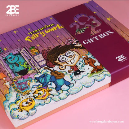 BORG EL-ARAB Cartoonito Calendar Gift Box 2023 -  Agenda 2023