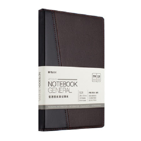 M&G Chenguang Pratt & Whitney Leather Notebook 120sheets - No:APYD1K78