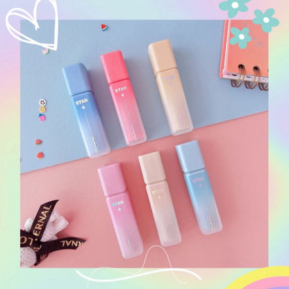 مجموعة أقلام تظليل صلبة من تشوش، لطيفة، 6 قطع، أقلام تظليل جل - رقم: H943