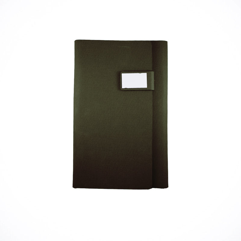 Leather planner with calculator - B5