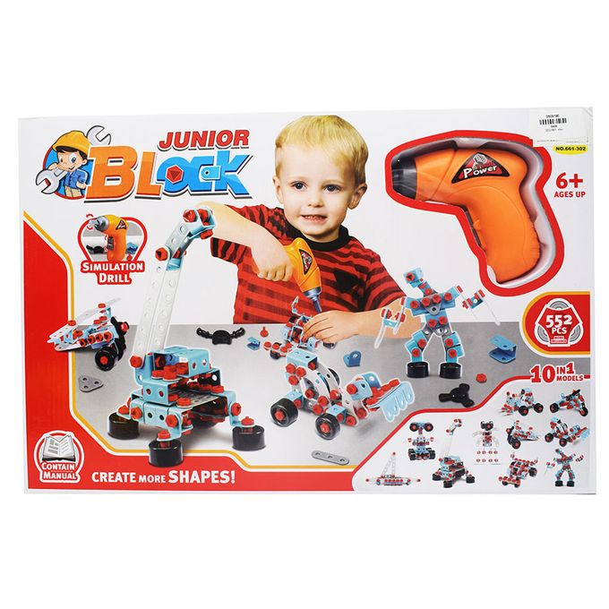 ألعاب جونيور بلوك التعليمية للأطفال - رقم: 661-301