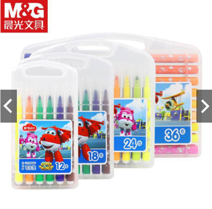M&G Chenguang Children's Watercolor Pen Super 12 Colors - No:JCP95826