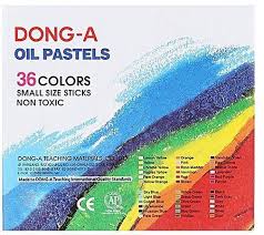 Donga -Oil Pastel colors -36 shortColor