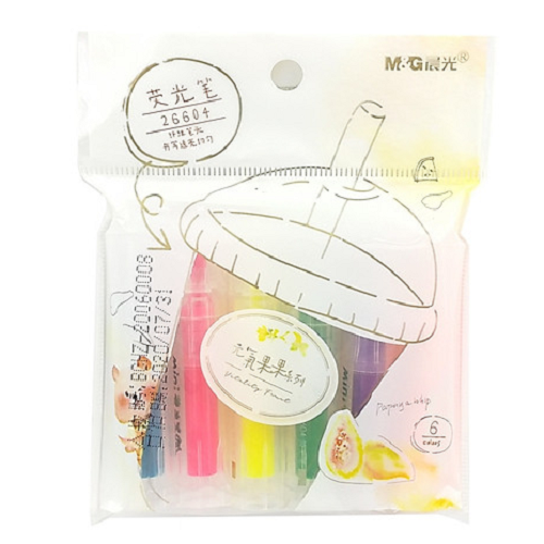 M&G Chenguang highlighter vigor fruit series mini combination- No:AHM26604