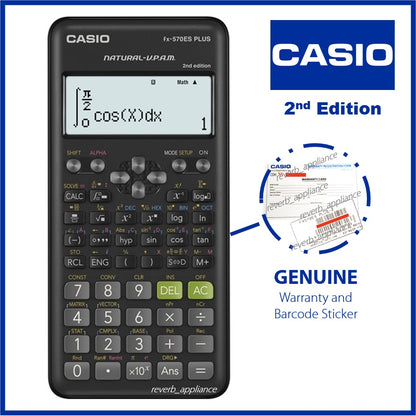 Casio Scientific Calculator fx-570ES Plus Second Edition