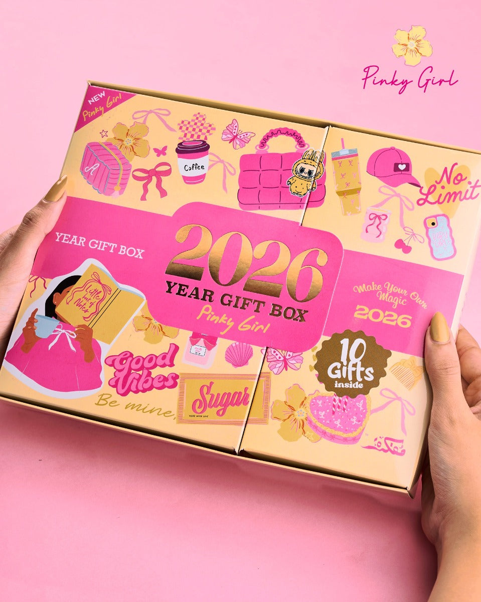 Mofakera Calendar Pinky Girl Daily Year Gift Box 2026 ( Agenda )