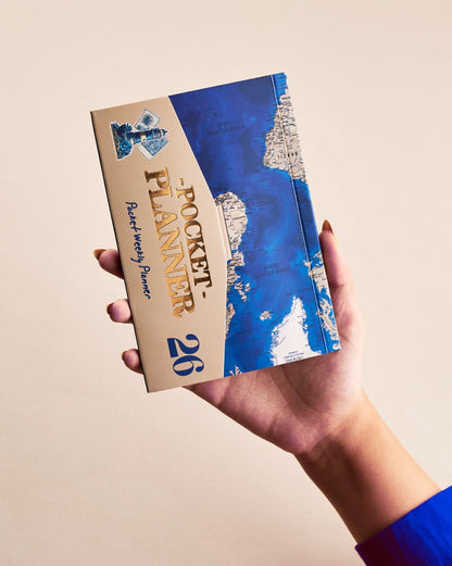 تقويم موفاكيرا، خريطة المحيط، صندوق هدايا يومي سنوي 2026 (أجندة)