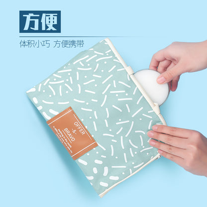 مبللات اليدين الإسفنجية الأسطوانية الشفافة المستديرة من إم آند جي تشنغوانغ - رقم: ASC99301