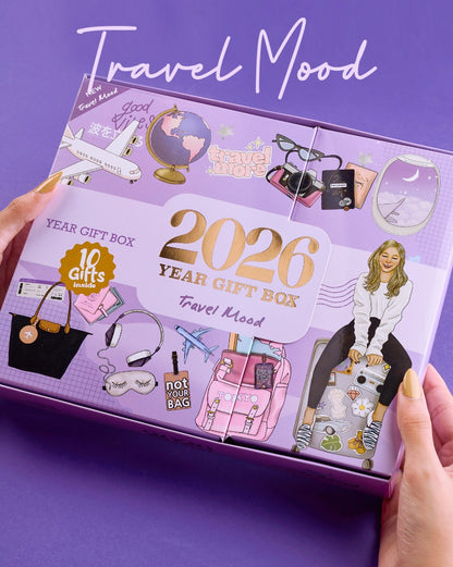 Mofakera Calendar Travel Mood Daily Year Gift Box 2026 ( Agenda )