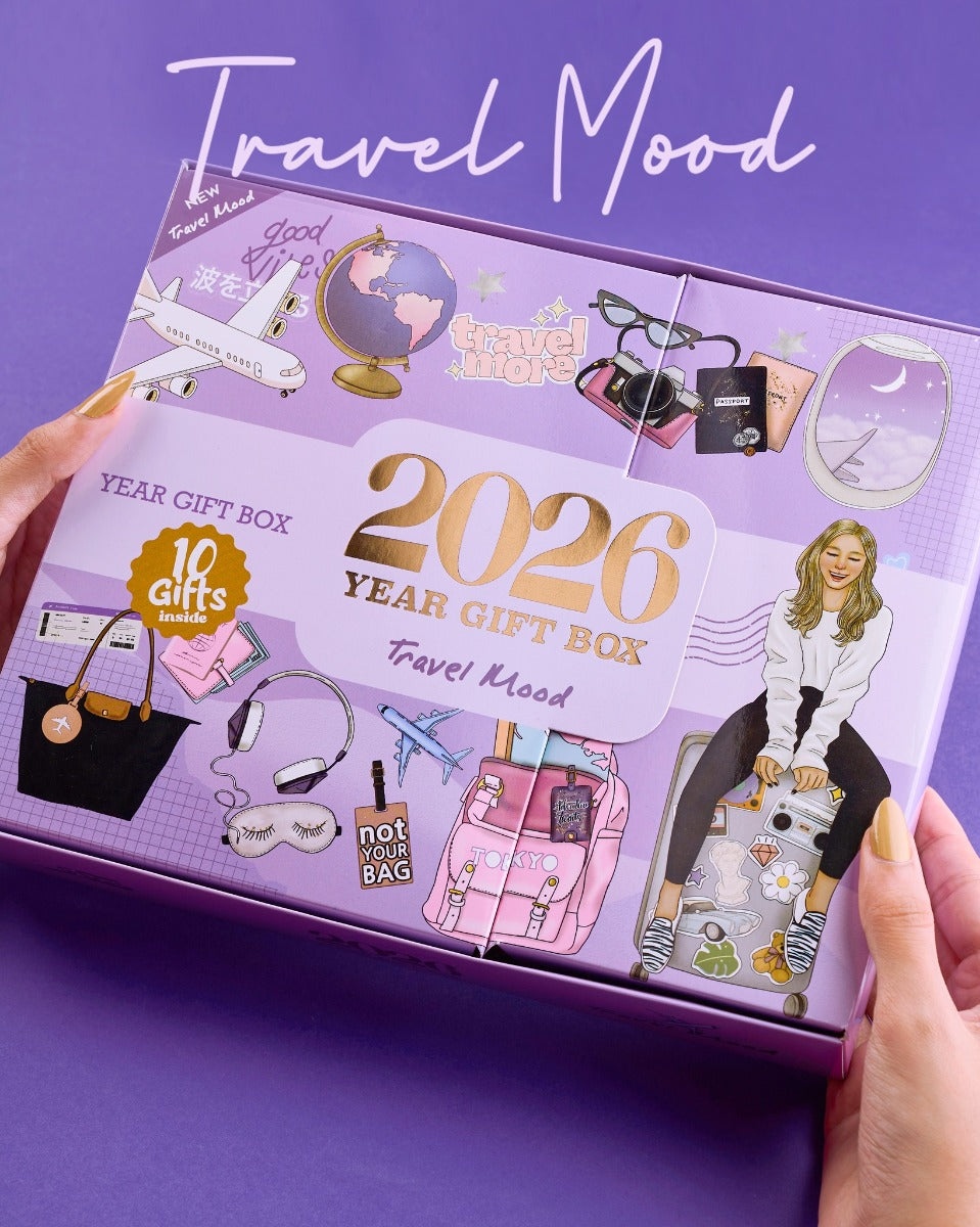 Mofakera Calendar Travel Mood Daily Year Gift Box 2026 ( Agenda )