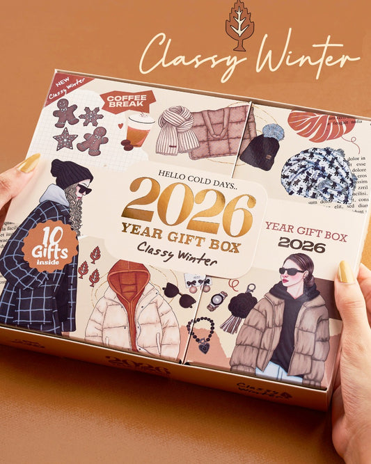 Mofakera Calendar Classy Winter Daily Year Gift Box 2026 ( Agenda ) 2026