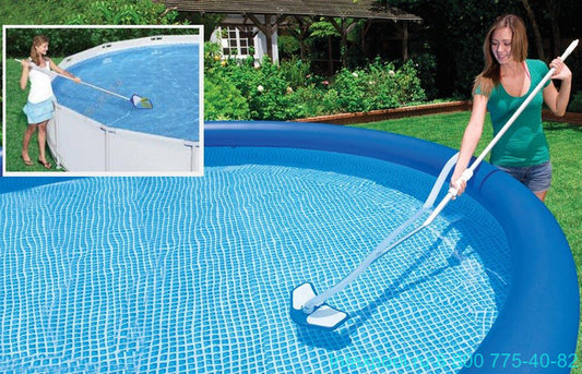 Bestway Pool Cleaning Kit Floor Wall Vacuum System Clean Outdoor - No:58234