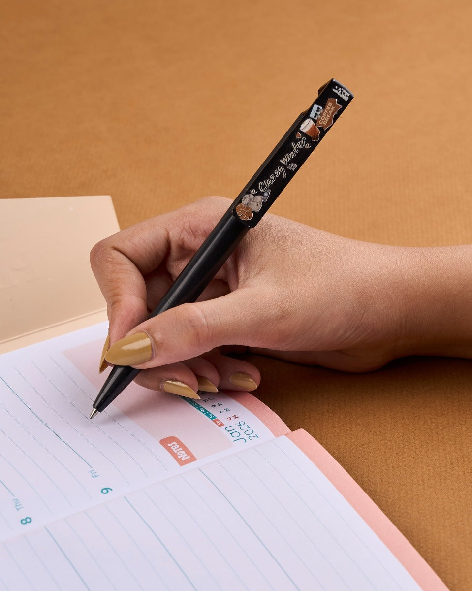 تقويم موفاكيرا الشتوي الأنيق اليومي السنوي، صندوق هدايا 2026 (مفكرة) 2026