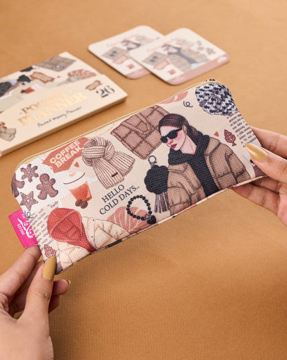 تقويم موفاكيرا الشتوي الأنيق اليومي السنوي، صندوق هدايا 2026 (مفكرة) 2026