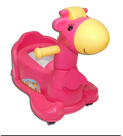 مقعد تدريب الأطفال على استخدام المرحاض، مصنوع من البلاستيك المحمول - رقم: 588 