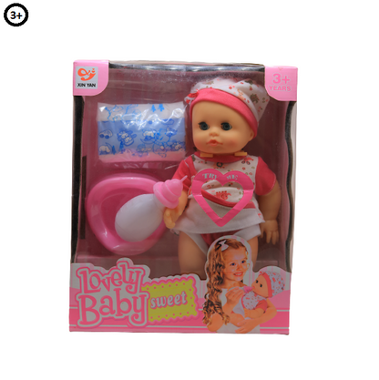 Lovely Baby Sweet Doll Play Set For Girl - No:2699