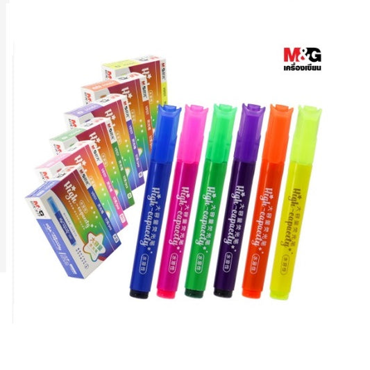 M&G High Capacity Jumbo Highlighter - 1pcs No: AHMV9101