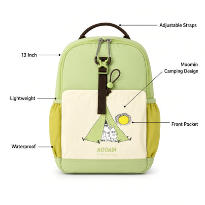 M&G Chenguang 13-Inch Kids School Backpack – Moomin Design, Lightweight & Waterproof School Bag  - No: ABB904V866