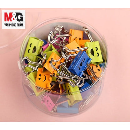 M&G Office Clips Smiley 19mm - 40pcs No: ABS92702