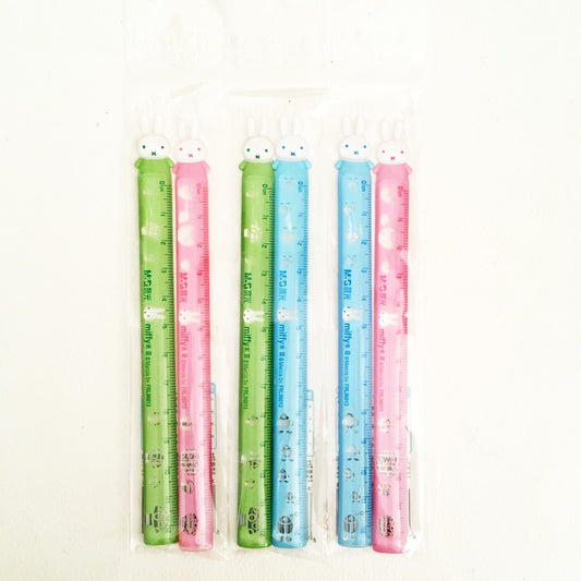 M&G Pack of 2 Plastic Rulers 12 cm No.96013