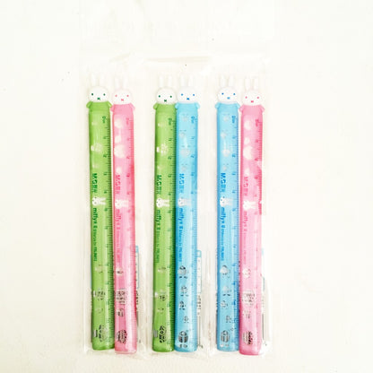 M&G Pack of 2 Plastic Rulers 12 cm No.96013