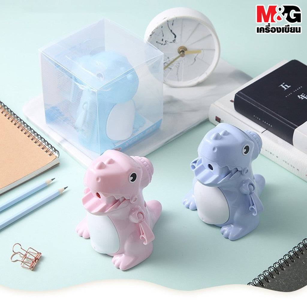 مبراة أقلام رصاص يدوية من إم آند جي بتصميم ديناصور - رقم: APS906B4