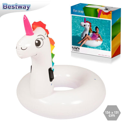 Unicorn Swim Ring 1.36m x 1.31m