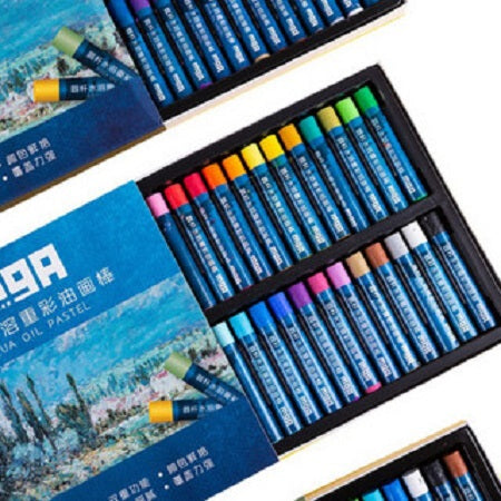 لوحة زيتية دائرية قابلة للذوبان في الماء من إم آند جي، ضوء الصباح، ٢٤ لونًا - رقم: ZGM900A4