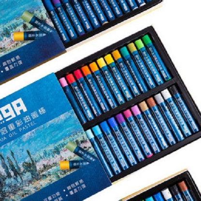 لوحة زيتية دائرية قابلة للذوبان في الماء من إم آند جي، ضوء الصباح، ٢٤ لونًا - رقم: ZGM900A4