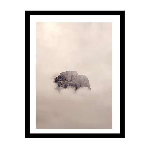 Mountain in the Fog Frame