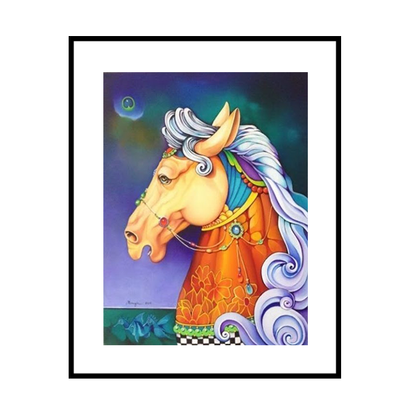 Coloured Horse Frame