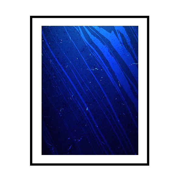 Blue iPhoneX Wallpaper Frame