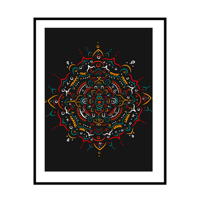 Circle Mandala Frame