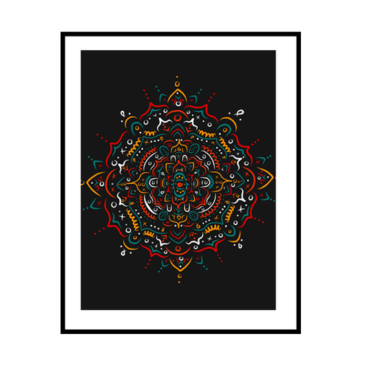 Circle Mandala Frame