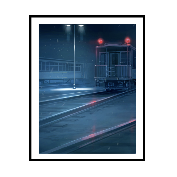 Train Station Frame