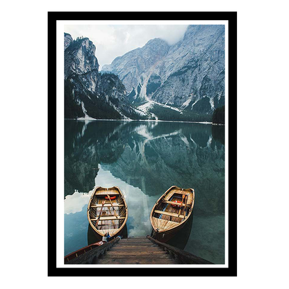 اثنان في إطار البحيرة 