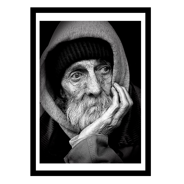 هيكل رجل عجوز 