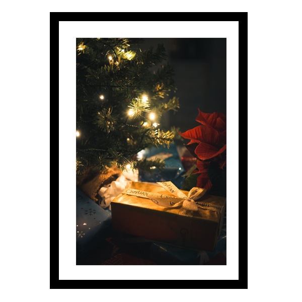 إطار ليلة عيد الميلاد 