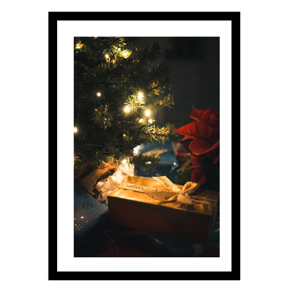 إطار ليلة عيد الميلاد 