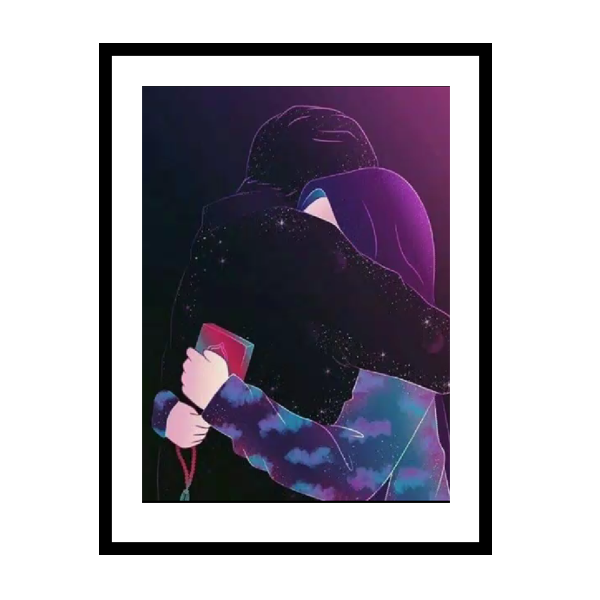 إطار الحجاب الإسلامي 