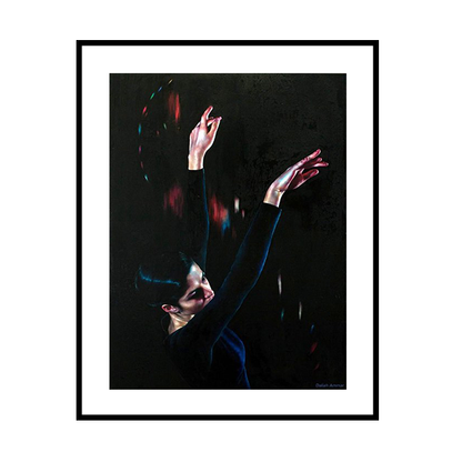 إطار فتاة راقصة 