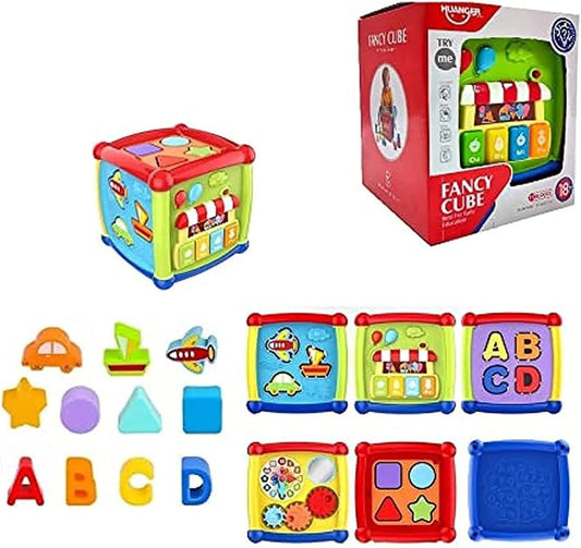 مكعب هوانجر فانسي، الأفضل للأطفال الصغار - مكعب تعليمي موسيقي - رقم: HE0520