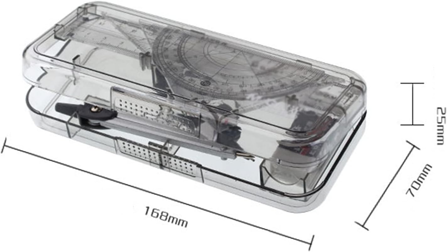 M&G Compass Set Mathematical Geometry Kit Set Compass Eraser Ruler 0.7mm -   No.90808