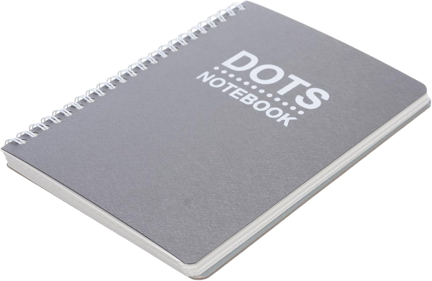 دفتر ياسين حلزوني، منقط، 14×20 سم، 100 ورقة، مقاس A5 - رقم: 1280