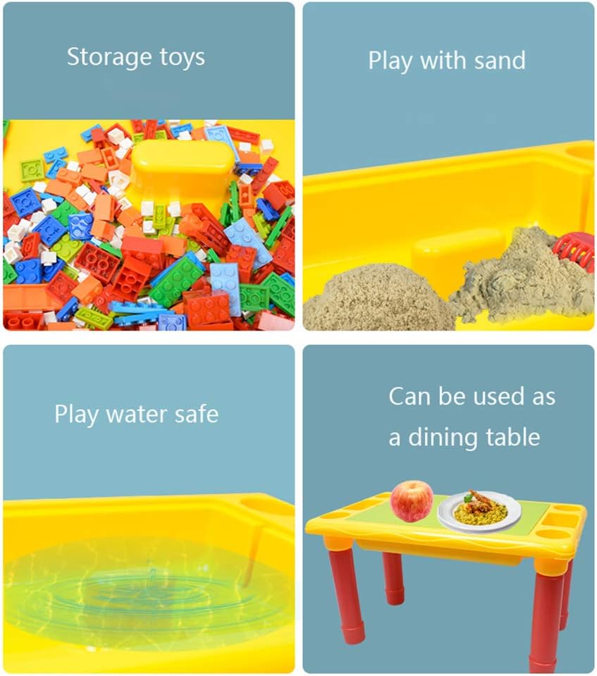 طاولة بناء بلاستيكية يمكنك تركيبها بنفسك - ألعاب تعليمية للأطفال - 310 قطعة - رقم: 6306