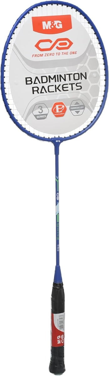 M&G Chenguang M2 Badminton Racket Set, 2Pcs Lightweight Vibrant Rackets with 3 Shuttlecocks - No:AST09360