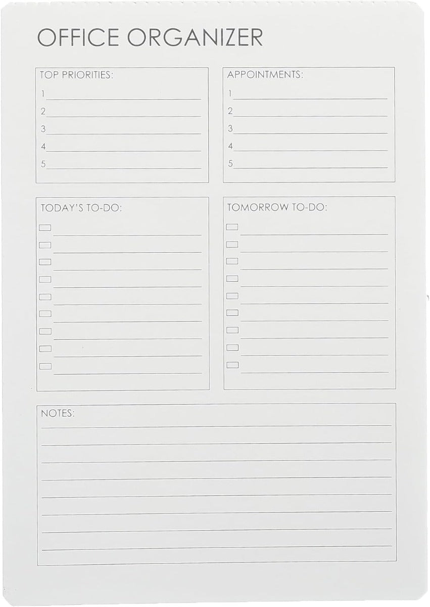 Yassin Office Organizer Notebook, A5 70 Sheets for Professional Notes and Scheduling