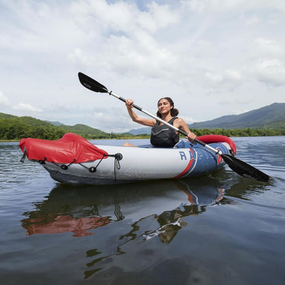 طقم كاياك بيست واي هيدرو فورس رابيد X1 بمقعد واحد - 290 × 91 × 42 سم - رقم: 65176