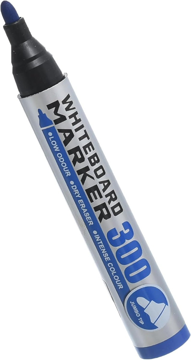 قلم سبورة بيضاء من إم آند جي تشنغوانغ، رأس كبير للكتابة السلسة - أزرق - قطعة واحدة - رقم: AWMY22R2